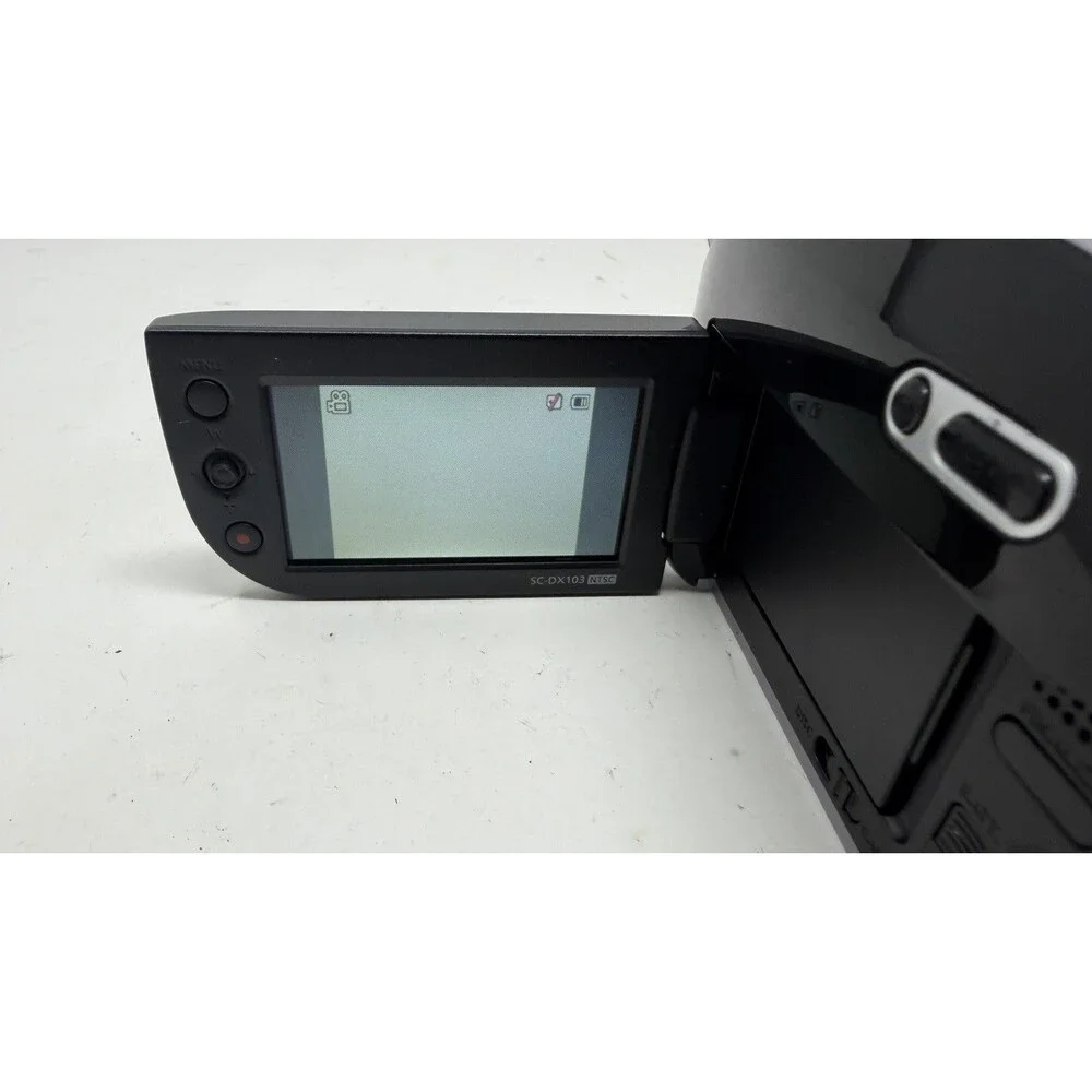 Samsung SC-DX103 Digital Camera Mini DVD SD y2k Camcorder 34x Zoom 2.7 LCD